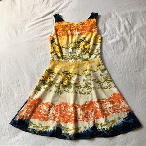 NWOT Artsy Summer Dress
